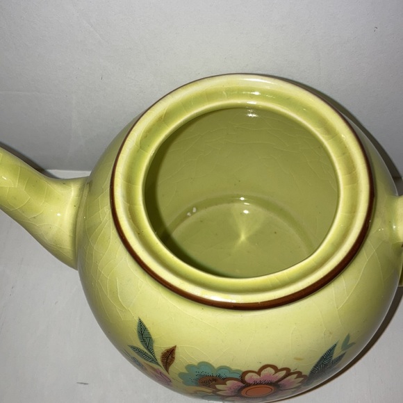 Arthur Wood Mid Century Flower Summertime Teapot - Picture 4 of 6